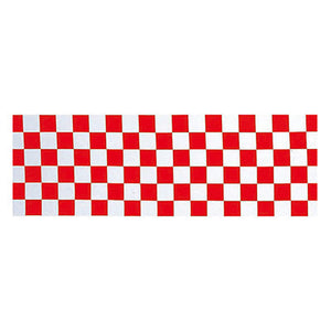 年間タイトルポップ ビニール幕 市松 アカ 60cm×50m巻 PA7-0040