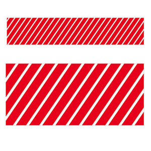 年間タイトルポップ ビニール幕 ストライプ アカ 60cm×50m巻 PA8-8015