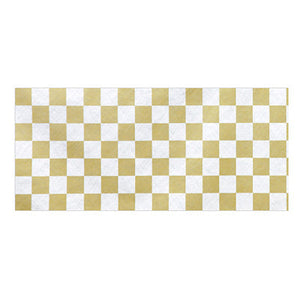 年間タイトルポップ 不織布幕 市松 金 60cm×50m巻 DQ7-0420