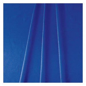 年間デコレーション 防炎サテン生地 ロイヤルブルー 750mm×2m TE8-9077RB
