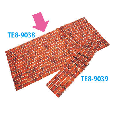 年間デコレーション レンガ柄シート レンガシート 900mm×2m TE8-9038