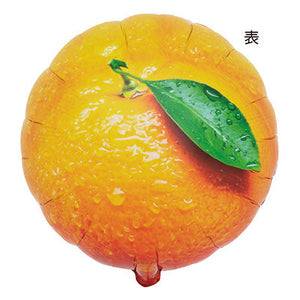 年間タイトルポップ アイブレックスバルーン ミカン XS8-0296B