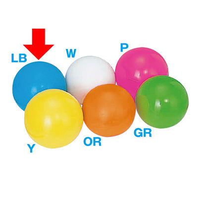 年間タイトルポップ 特大ガラポン用抽選球 水色 VK8-0040LB