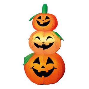 ハロウィンデコレーション エアブロー トリプルパンプキン TE4-4072