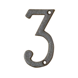アイアンナンバー 「3」 木製ボード 切文字 60524-04