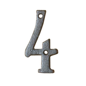 アイアンナンバー 「4」 木製ボード 切文字 60524-05