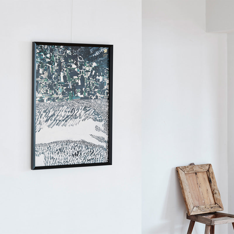 デッサン額 クレーツ 900角 ブラック 屋内用