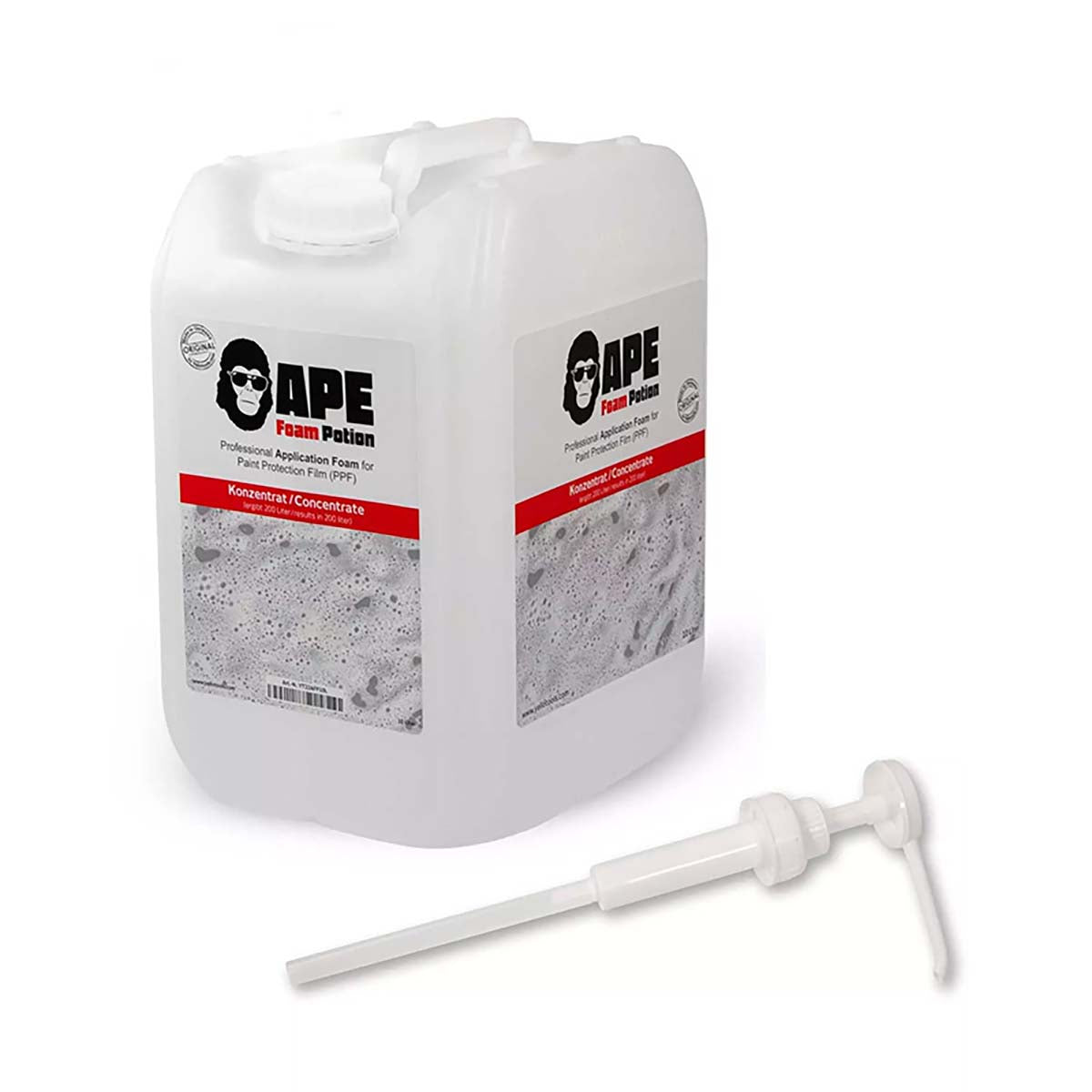 PPF施工液 エイプ フォームポーション10L+ドージングポンプ(10Lポーション専用) FPSET002