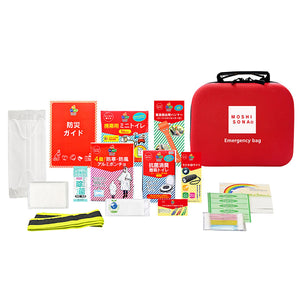 エマージェンシーdeバッグ車載15点防災セット