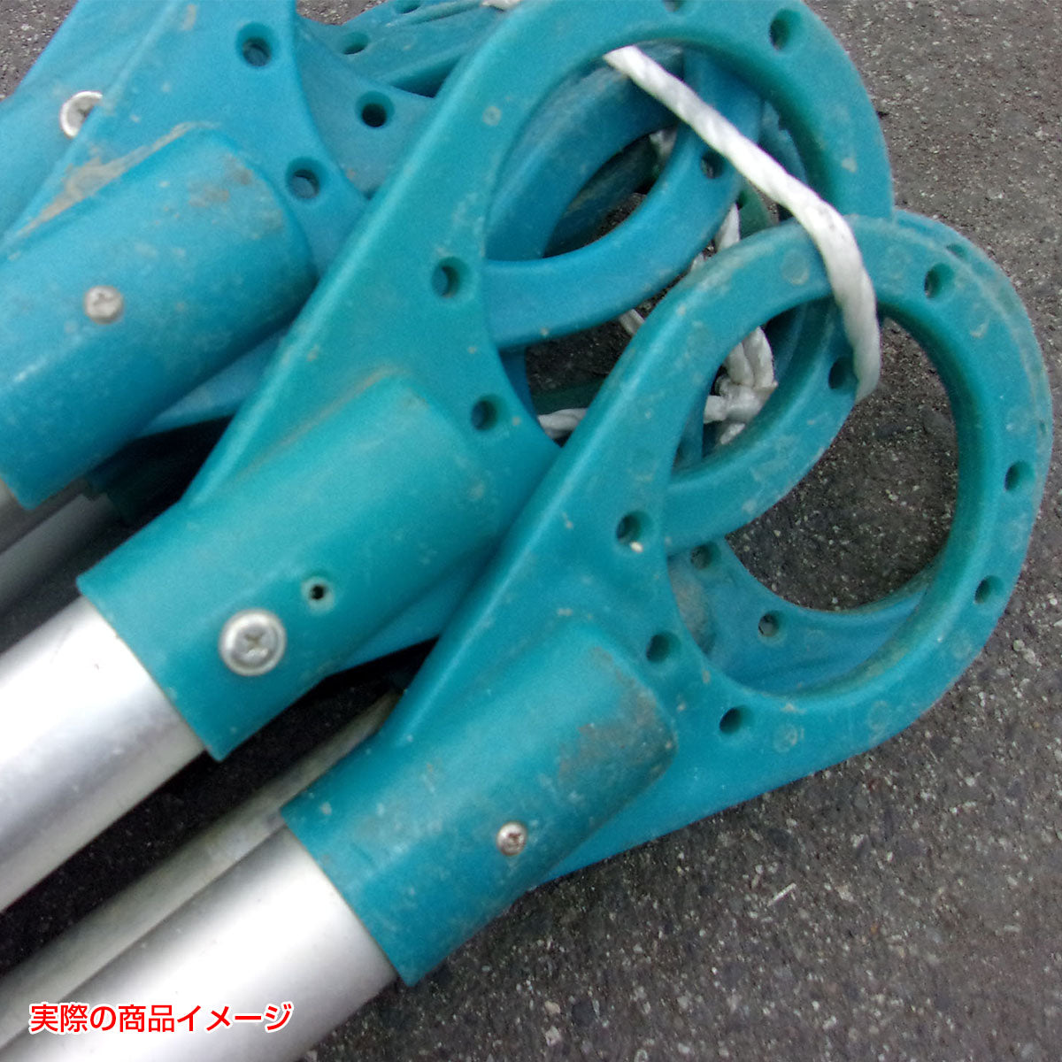 【レンタル】アルミグリーンバー(硬質バーリング) 2M