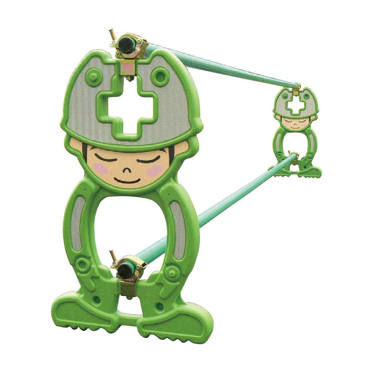 【レンタル】バリケード用 KYライングリーン φ42X4m 単管