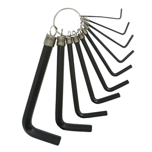 リング付六角棒レンチ 10PC