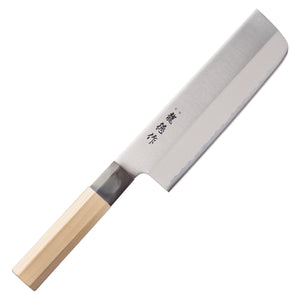 龍徳作 八角柄 和包丁 菜切 160mm