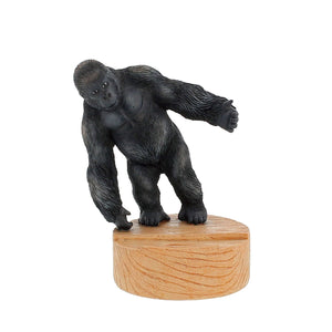 動物オブジェ スマホスタンド(ゴリラ) 土台あり