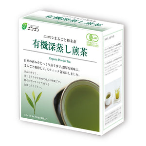 有機深蒸し煎茶(粉末)30包入り 12個セット