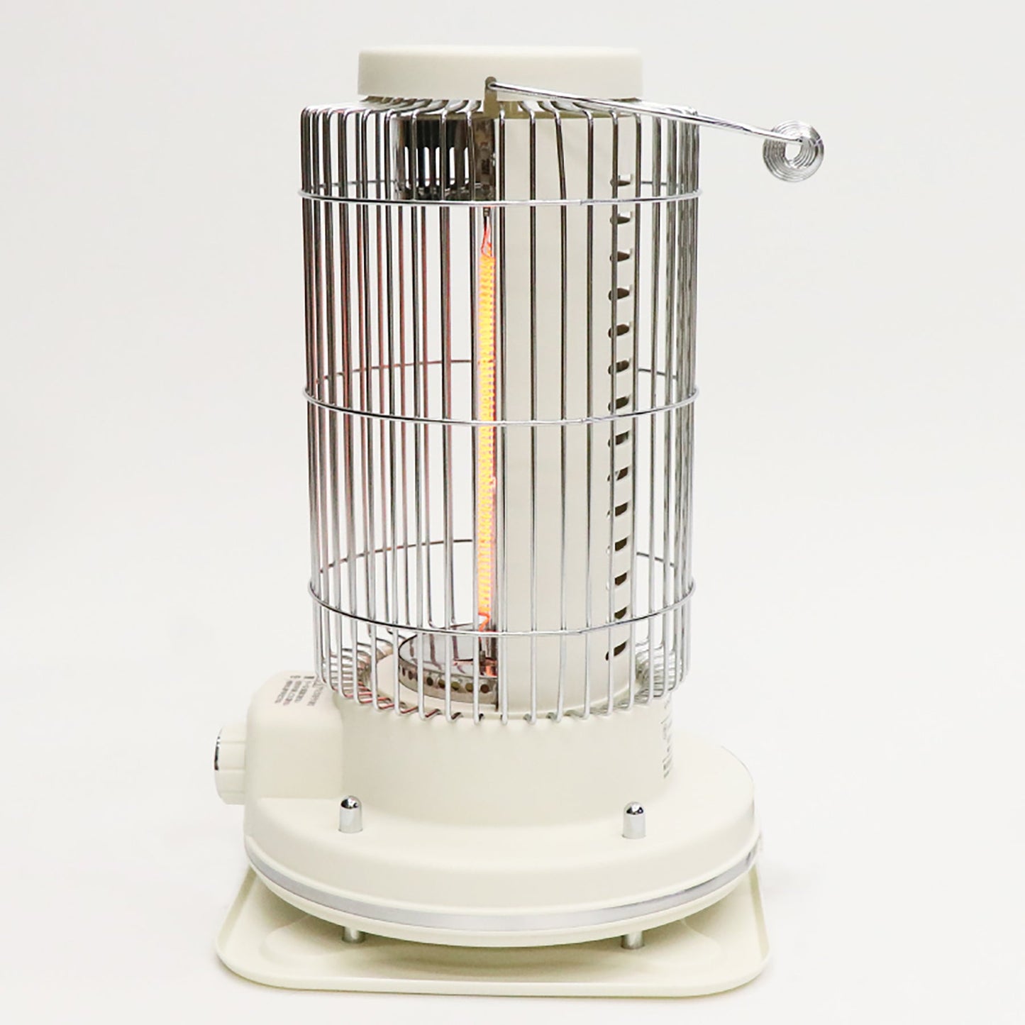 レトロ調電気ストーブ HDL-4249 ホワイト