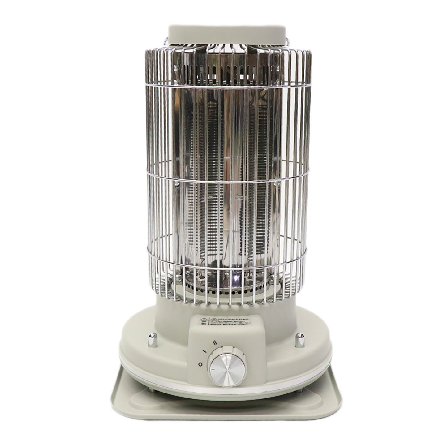 レトロ調電気ストーブ HDL-6182 グレー