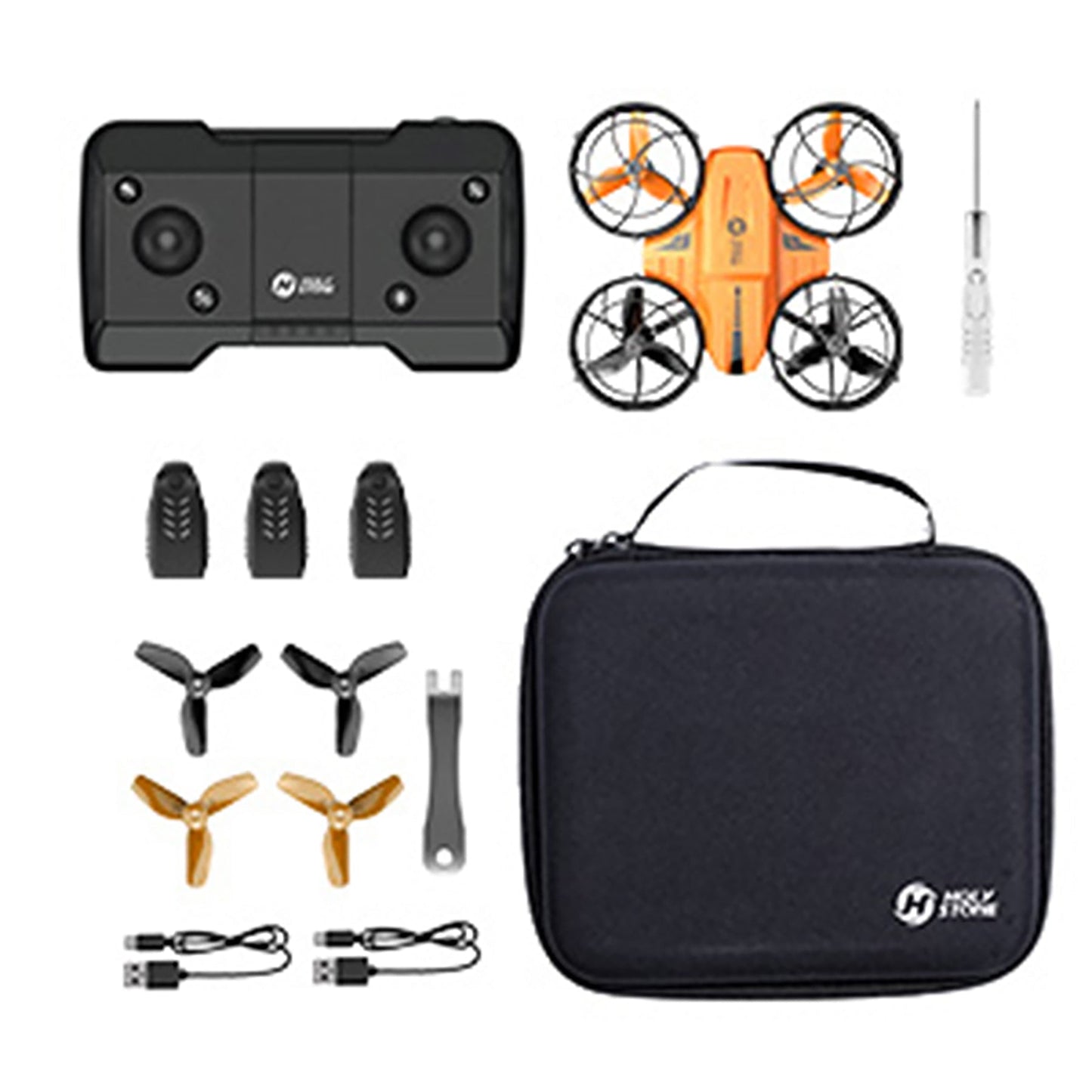 Holy Stone ドローン 100g未満 バッテリー カメラ付き HS420 WiFi対応