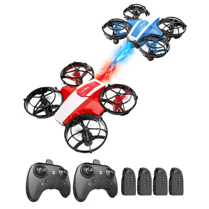 Holyton ドローン 100g未満 小型 2台セット 子ども向け 対戦 室内 HS330-B