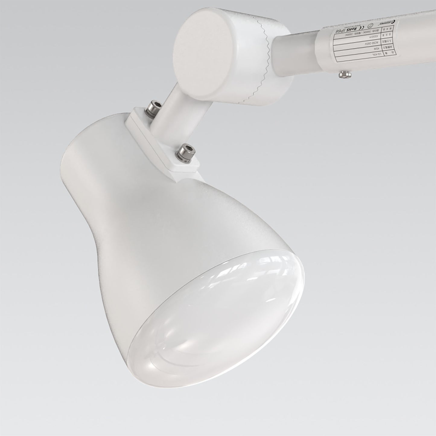 アーム式LED看板灯 LD-K9L 4500LM 2色切替 ホワイト