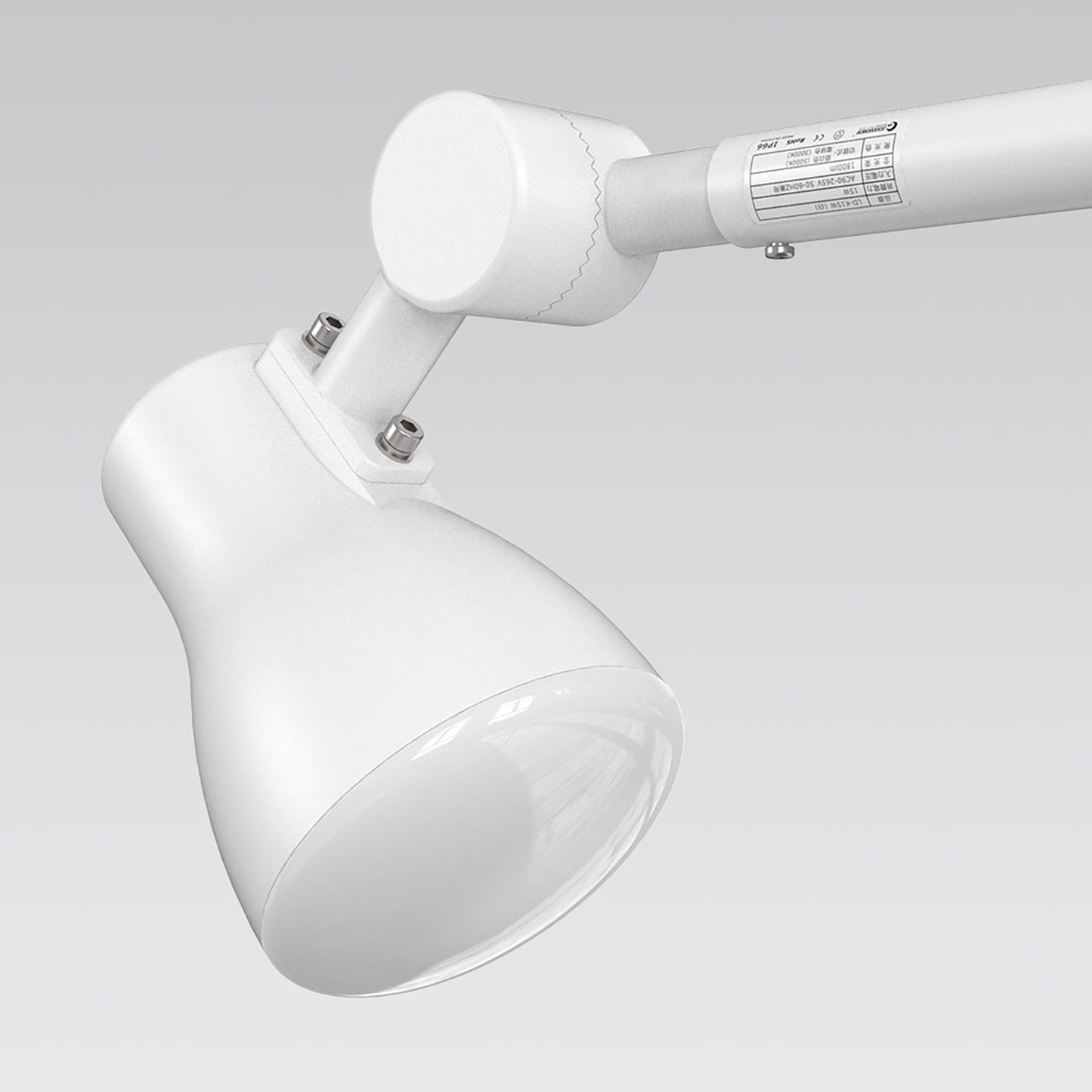 アーム式LED看板灯 LD-K15W 1800LM 2色切替 ホワイト