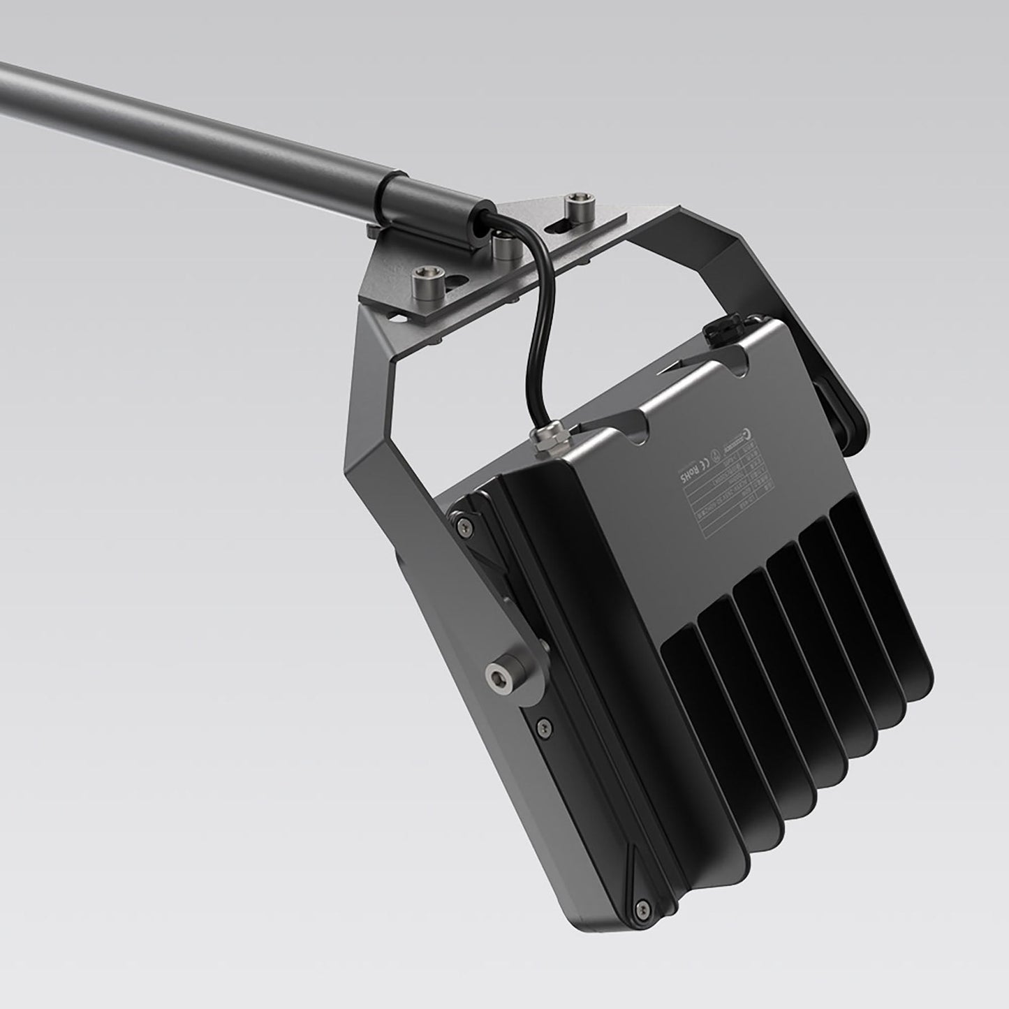 アーム式LED看板灯 LD-K6B 7000LM ブラック