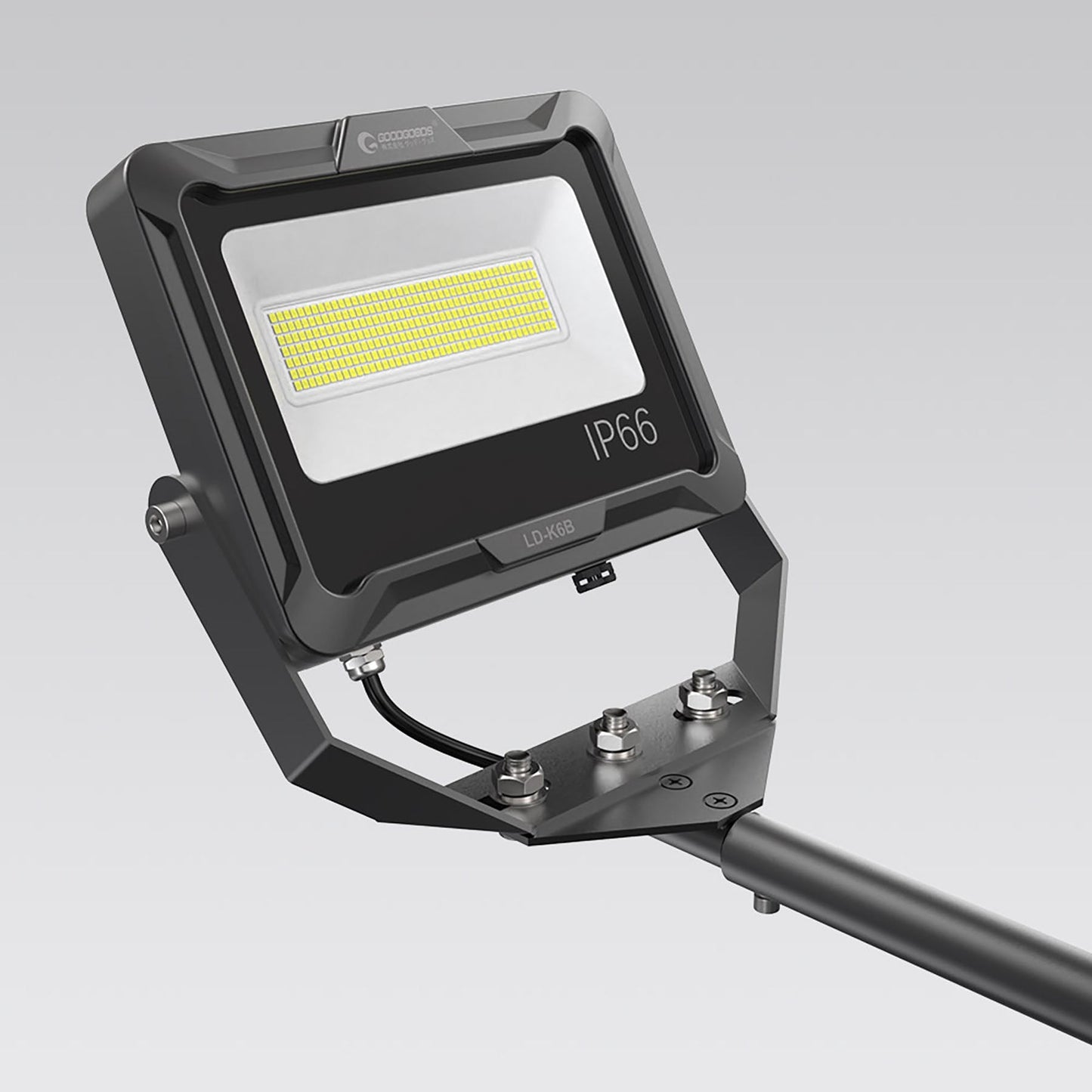 アーム式LED看板灯 LD-K6B 7000LM ブラック