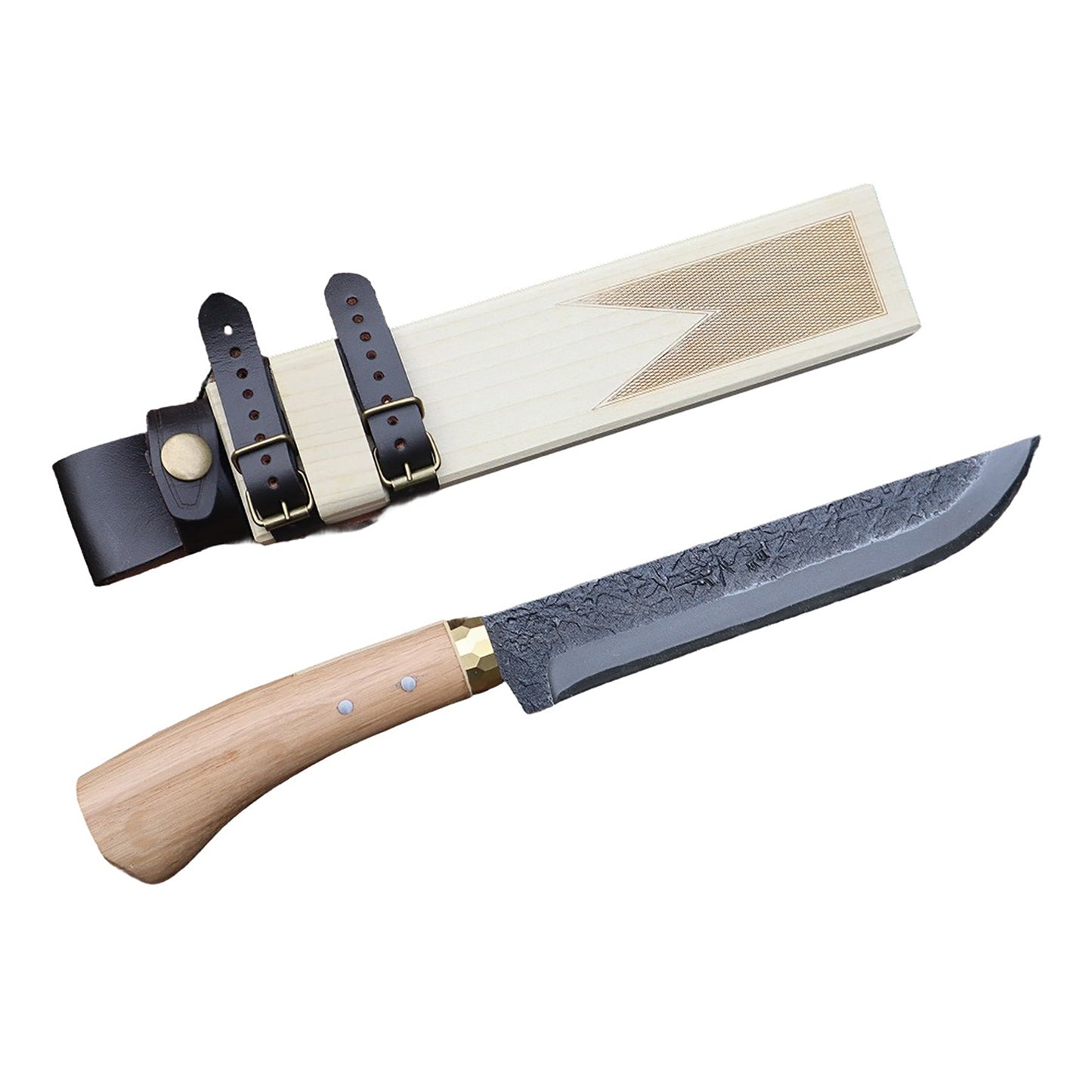 遊び剣鉈6寸 白鋼 晶之作