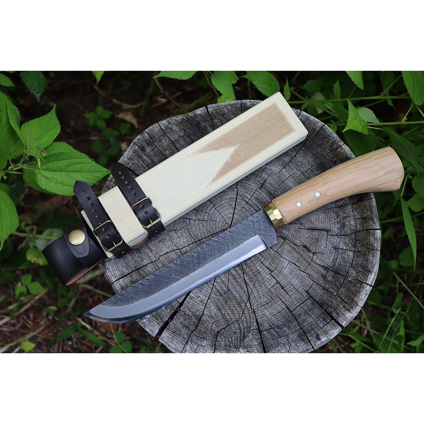 遊び剣鉈6寸 白鋼 晶之作