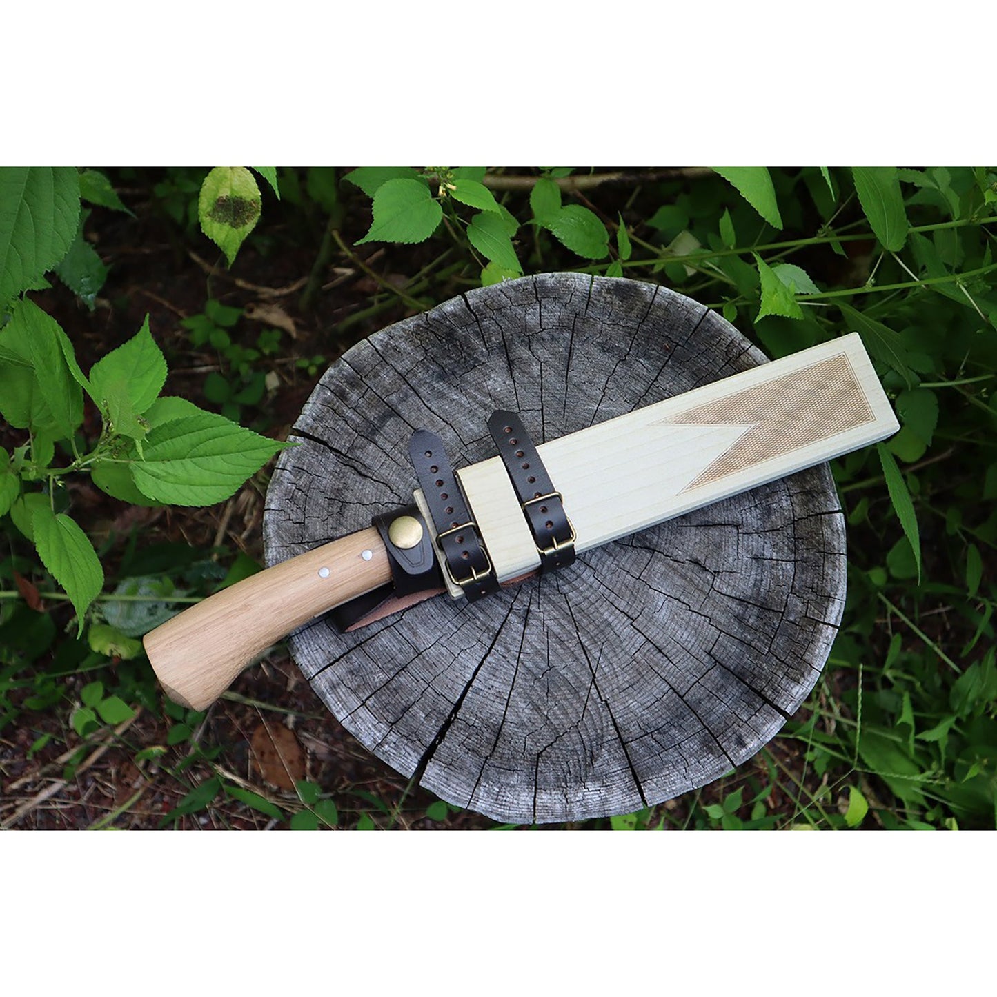 遊び剣鉈6寸 白鋼 晶之作