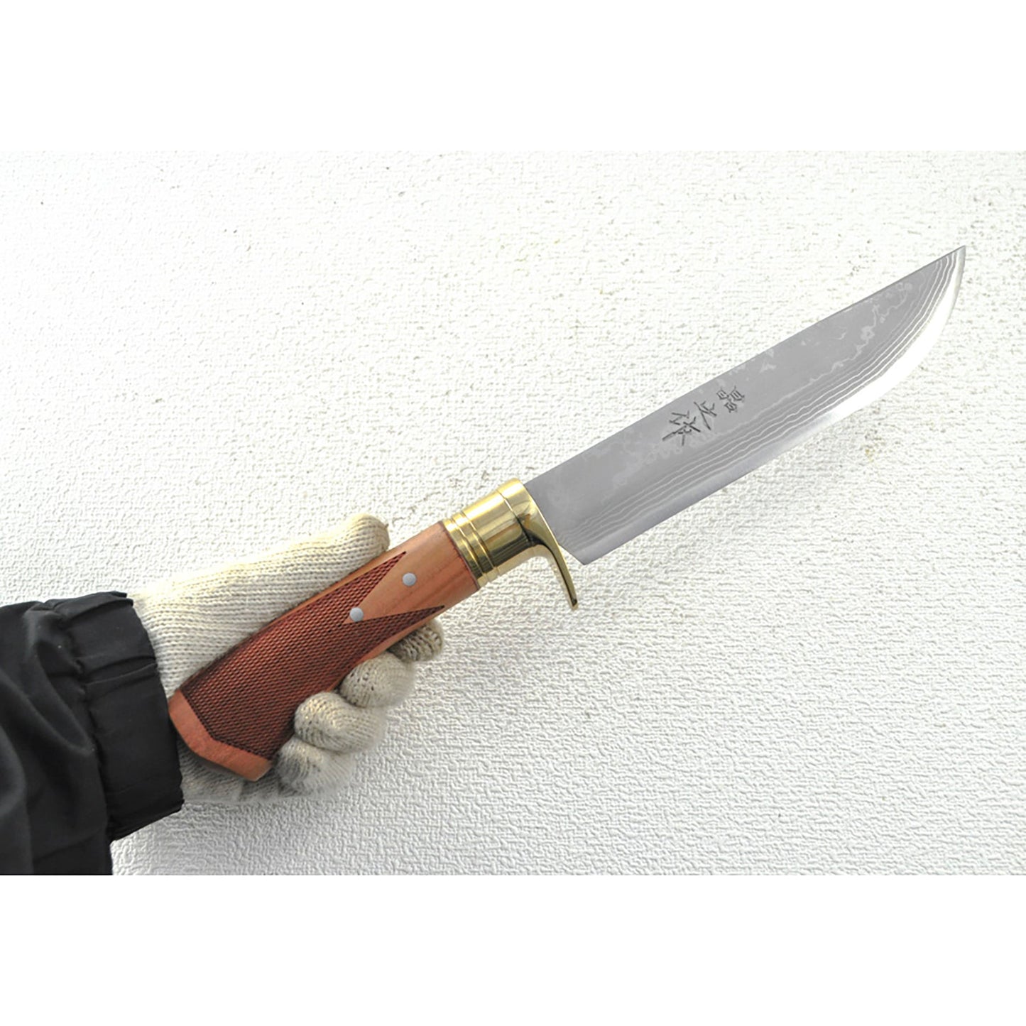 土佐鍛山桜剣鉈「桜吹雪」6寸 晶之作