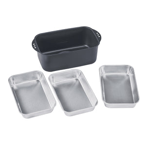 ミニミニ天ぷら角型 ステンレスバット3枚セット