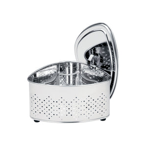 抗菌ステンレス 蓋付三角コーナー(シュリンクパック)