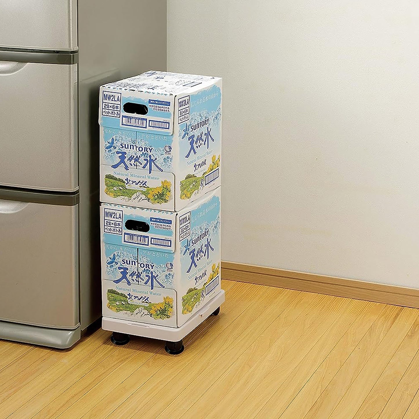 縦にも横にもつながる平台車 楽くる