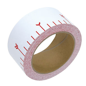 貼付ロッド 50mm×25m 赤白30cm間隔