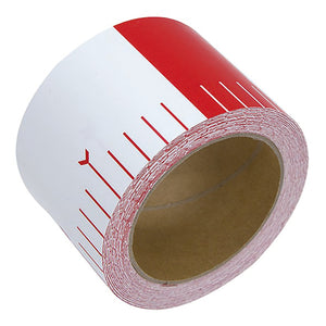 貼付ロッド 75mm×25m 赤白20cm間隔