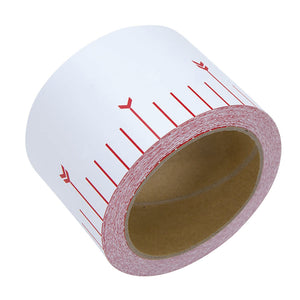貼付ロッド 75mm×25m 赤白30cm間隔