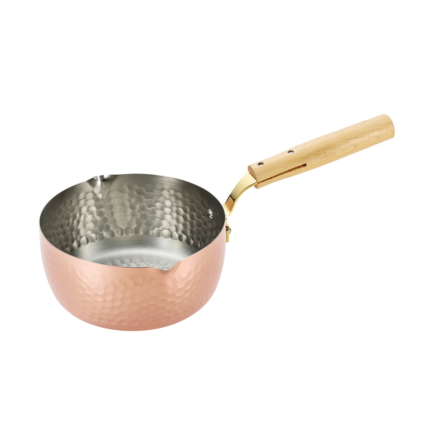 純銅 雪平鍋 18cm