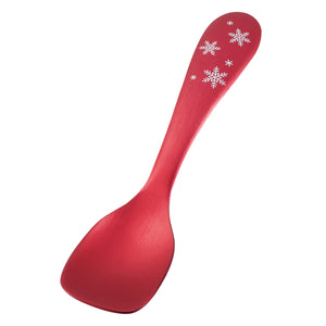 ルリール アルミアイススプーン スノーVer レッド