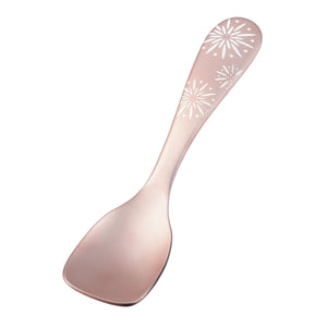 ルリール アルミアイススプーン 花火Ver ピンクG