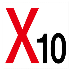 通り芯標識450角 X10