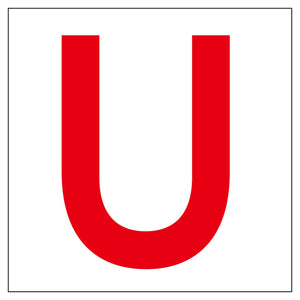 通り芯標識300角 U