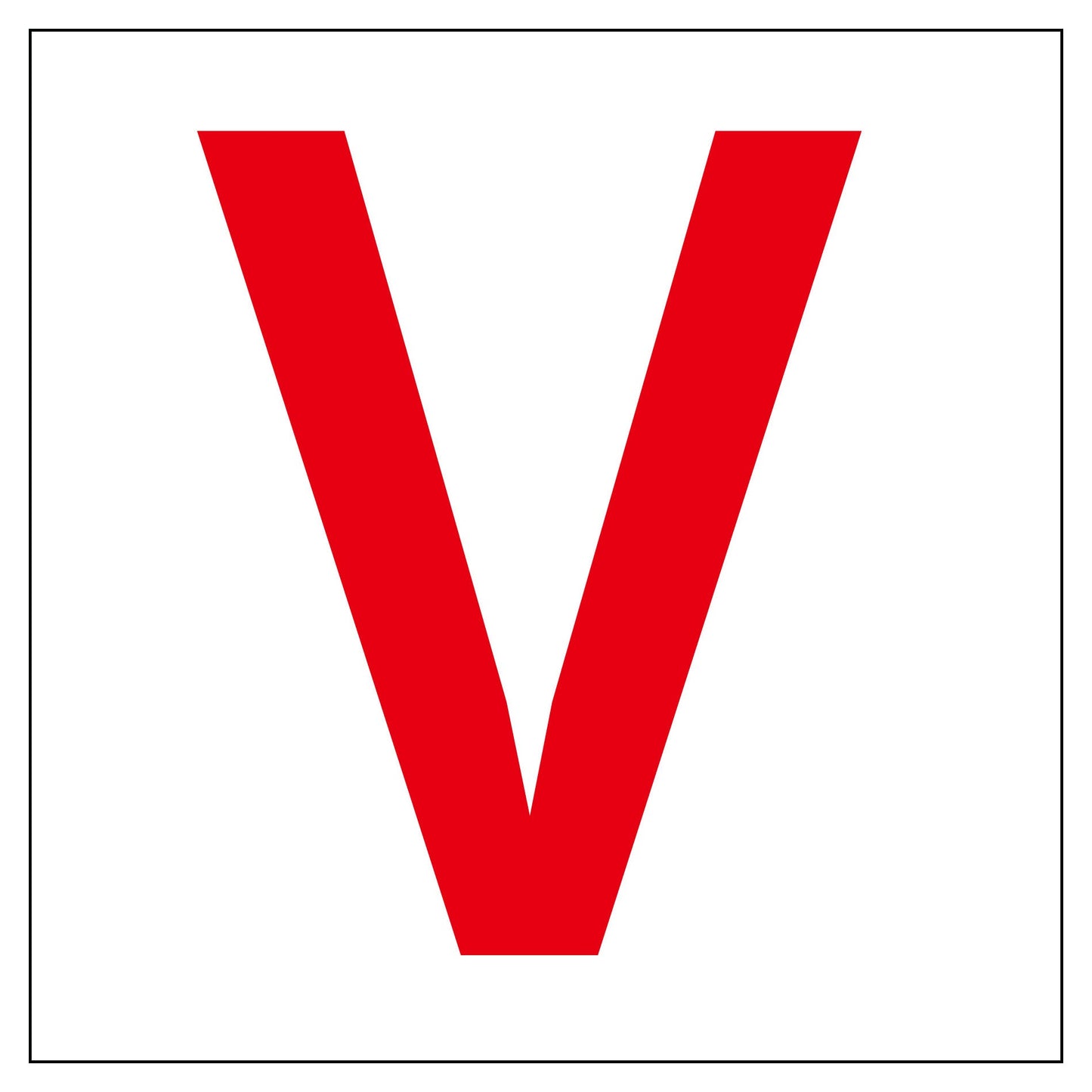 通り芯標識300角 V