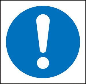 JISピクトサイン 一般指示 150角