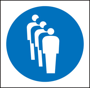 JISピクトサイン 一列並び 150角