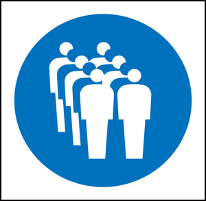 JISピクトサイン 二列並び 150角