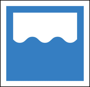 JISピクトサイン 洪水 150角