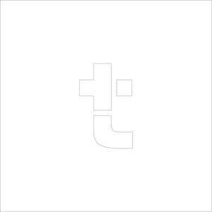 吹付けプレート ステンシル H75 アルファベット t