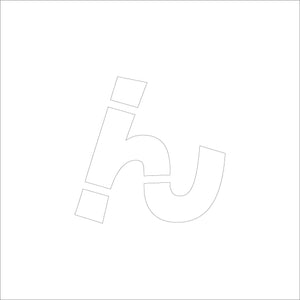 吹付けプレート ステンシル H300 ひらがな ん