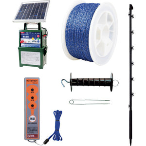 獣害対策 電気柵100mセット